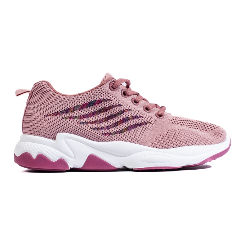 TRENDI Chaussures de sport Baskets violet rose