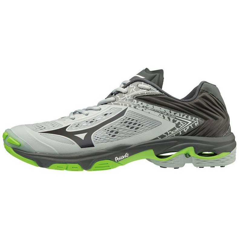 Mizuno Wave Lightning Z5 M V1GA190037 chaussures de volley-ball gris nuances de gris Mizuno Wave Lightning Z5 M V1GA190037 chaussures de volley-ball gris nuances de gris