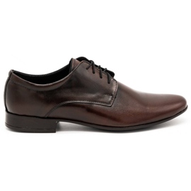 Olivier Chaussures habillées pour hommes 271T9LU kabir brun noir