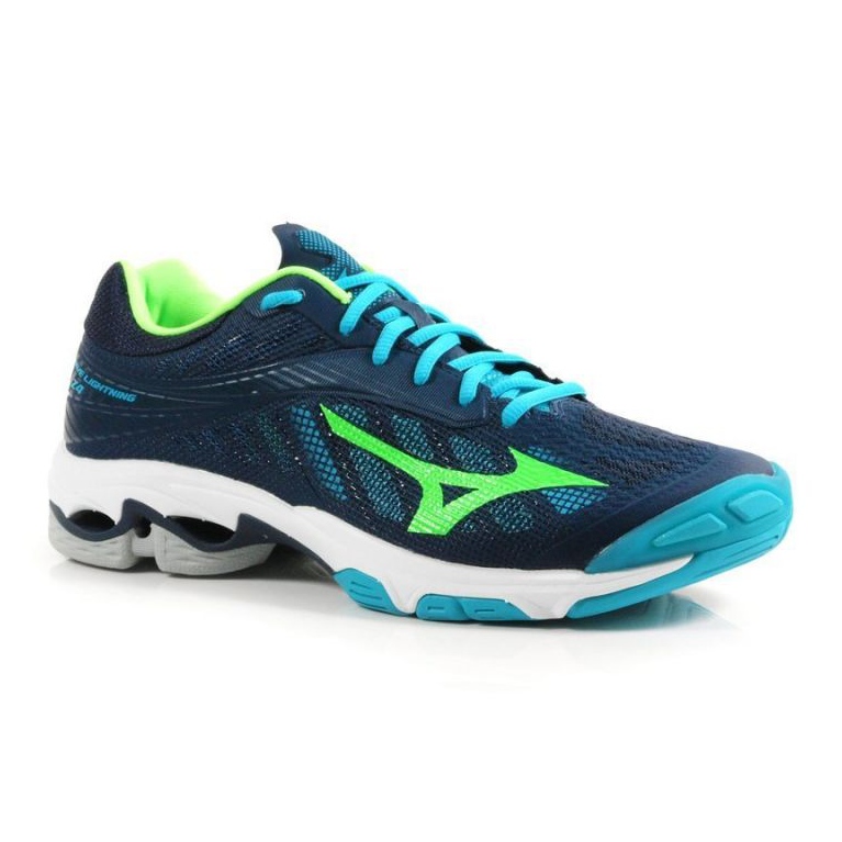 Chaussures de volley Mizuno Wave Lightning Z4 036 M HS-TNK-000011221 bleu marin bleu marin