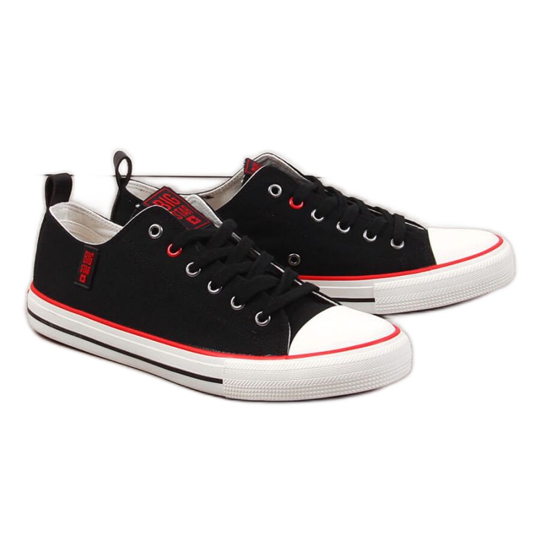 Baskets textile Big Star M JJ174061 noir le noir