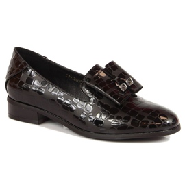 Chaussures laquées noires W.POTOCKI W WOL46 le noir
