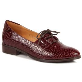 Chaussures laquées W.POTOCKI W WOL47B marron brun multicolore