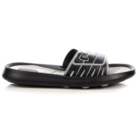 Atletico M ATC204A chaussons en caoutchouc noir le noir