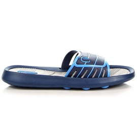 Chaussons en caoutchouc bleu marine Atletico M ATC204B
