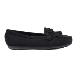 Fama Mocassins Avec Un Noeud le noir Fama Mocassins Avec Un Noeud le noir