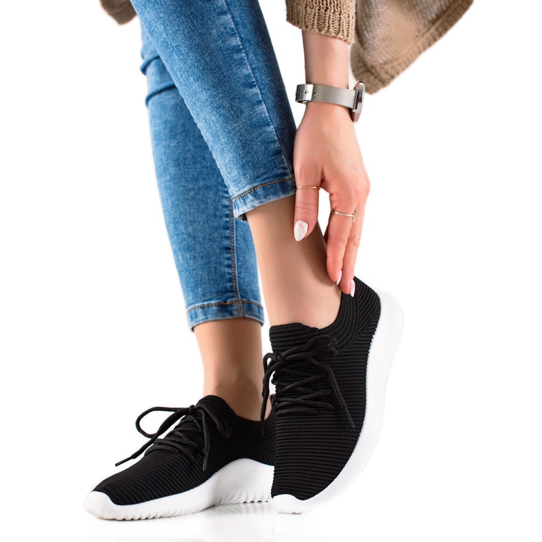 TRENDI Baskets de sport légères le noir