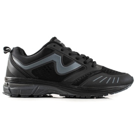 Emaks Chaussures de sport pour hommes noir gris