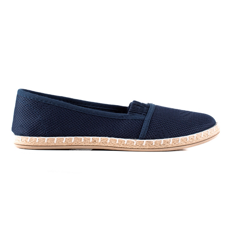 TRENDI Espadrilles décontractées bleu marine