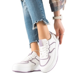 Weide Baskets décontractées confortables blanche