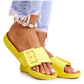 Chaussons Femme Big Star avec Boucle FF274A392 Jaune