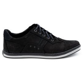 Polbut Chaussures casual homme 1801 nubuck noir