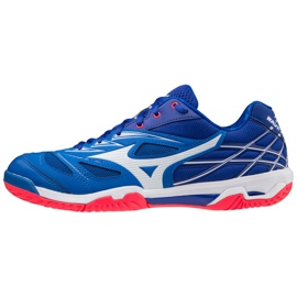 Chaussures d'intérieur Mizuno Wave Fang Nx M 71GA205022 blanc bleu