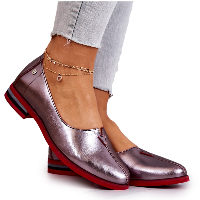Chaussures en cuir Maciejka Argent 05035-42 multicolore Chaussures en cuir Maciejka Argent 05035-42 multicolore