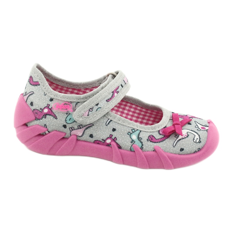 Chaussures pour enfants Befado 109P204 rose argent gris