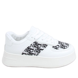 Chaussures de sport femme Hiver Blanc noir