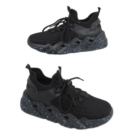 Indu Chaussures de sport chaussettes noires