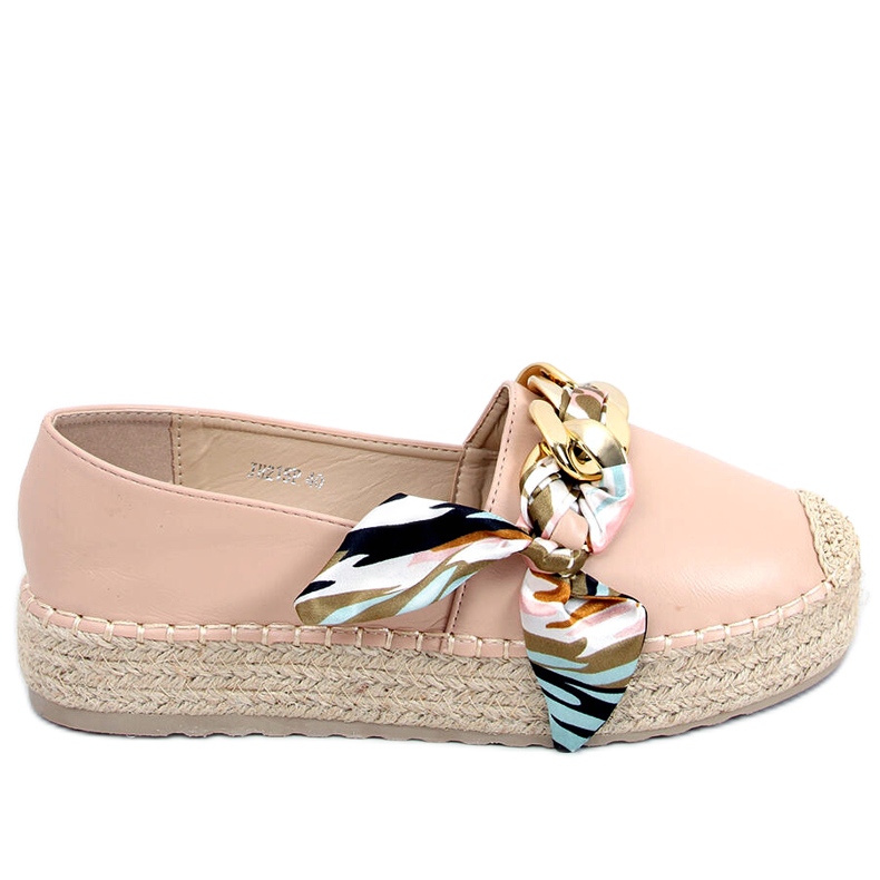 Espadrilles femme Avril Kaki beige