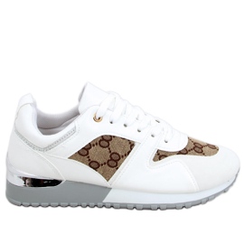 Chaussures de sport femme Kaffe White blanc