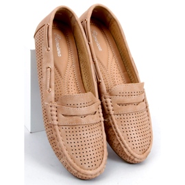 Mocassins femme Minori Beige