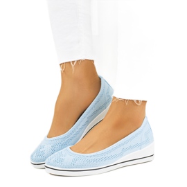 Ballerines bleues Connor