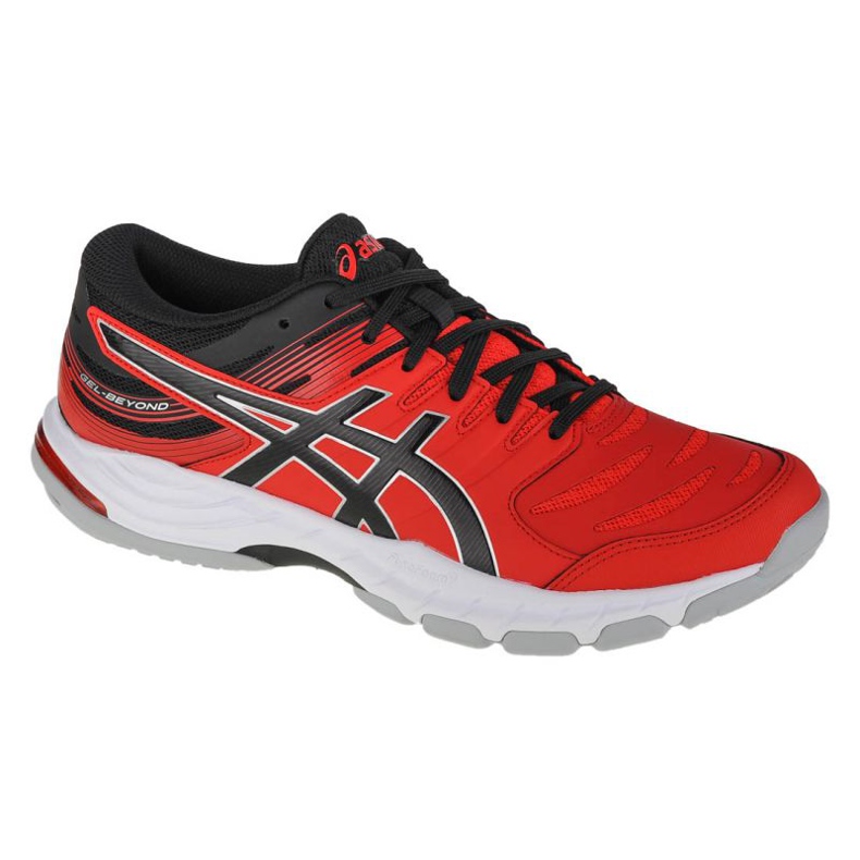 Asics Gel-Beyond 6 M 1071A049-601 chaussures de volley-ball rouge oranges et rouges