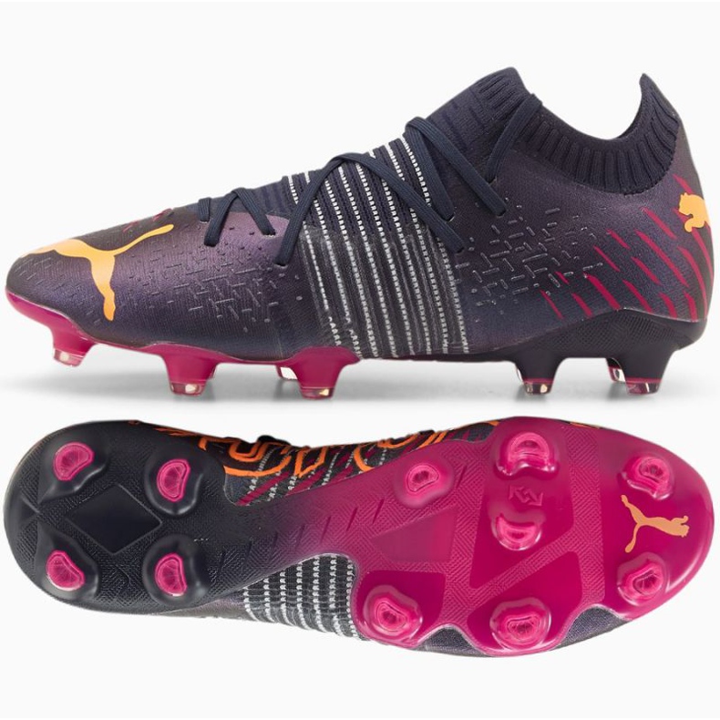 Chaussures de football Puma Future Z 1.2 FG / AG M 106476 05 violet roses et violets