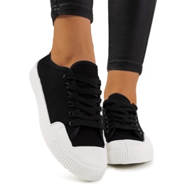 Baskets femme Rivas noires le noir