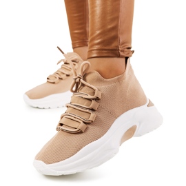 Baskets femme Barraza beiges