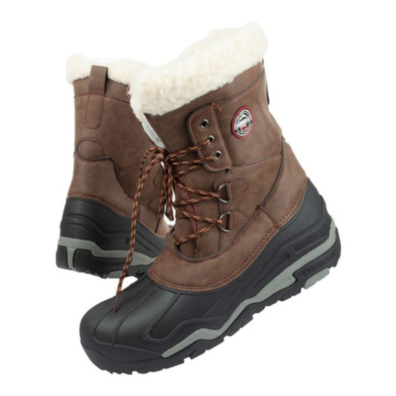 Chaussures Carl Marron de Geographical Norway brun