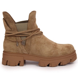 Bottines Jodhpur Filippo W PAW317 beige