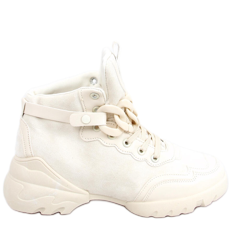 Baskets avec chaîne amovible Peri Beige