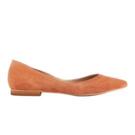 Marco Shoes Ballerines subtiles orange