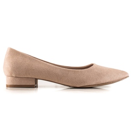 Goodin Escarpins confortables à bout pointu brun Goodin Escarpins confortables à bout pointu brun