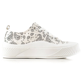 Seastar Baskets de conception de mode blanc noir