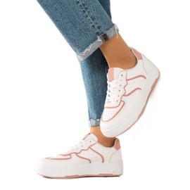 Weide Baskets décontractées confortables blanche Weide Baskets décontractées confortables blanche
