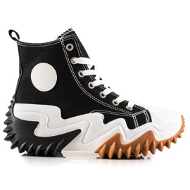 TRENDI Baskets noires Baskets tendance le noir