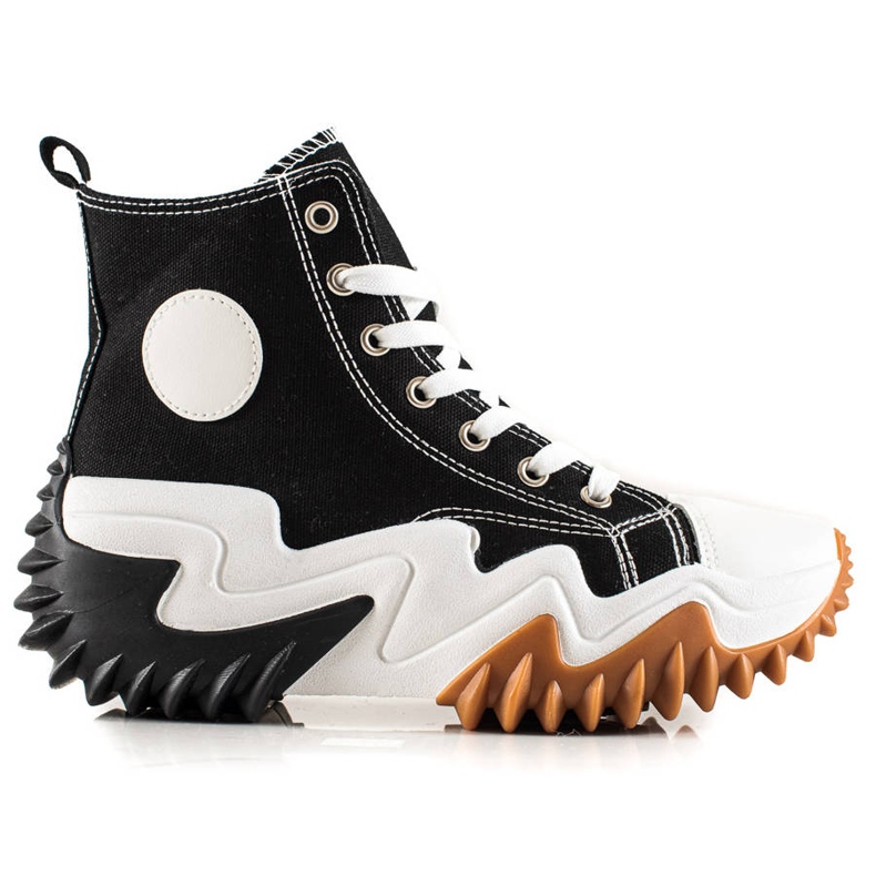 TRENDI Baskets noires Baskets tendance le noir