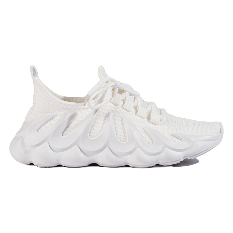TRENDI Baskets mode blanches