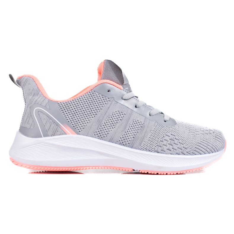 TRENDI Chaussures de sport textiles gris