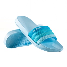 TRENDI Pantoufles Bleues Confortables