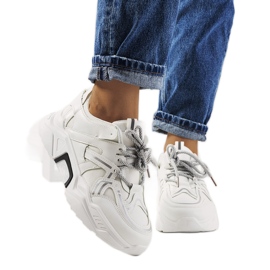 Baskets femme Delois blanches