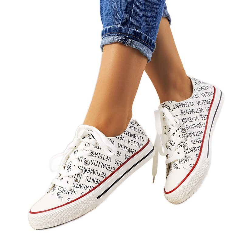 Baskets femme Ellis blanches