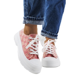 Baskets roses et beiges Waters Baskets roses et beiges Waters