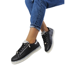 Baskets noires à leds Caldwell