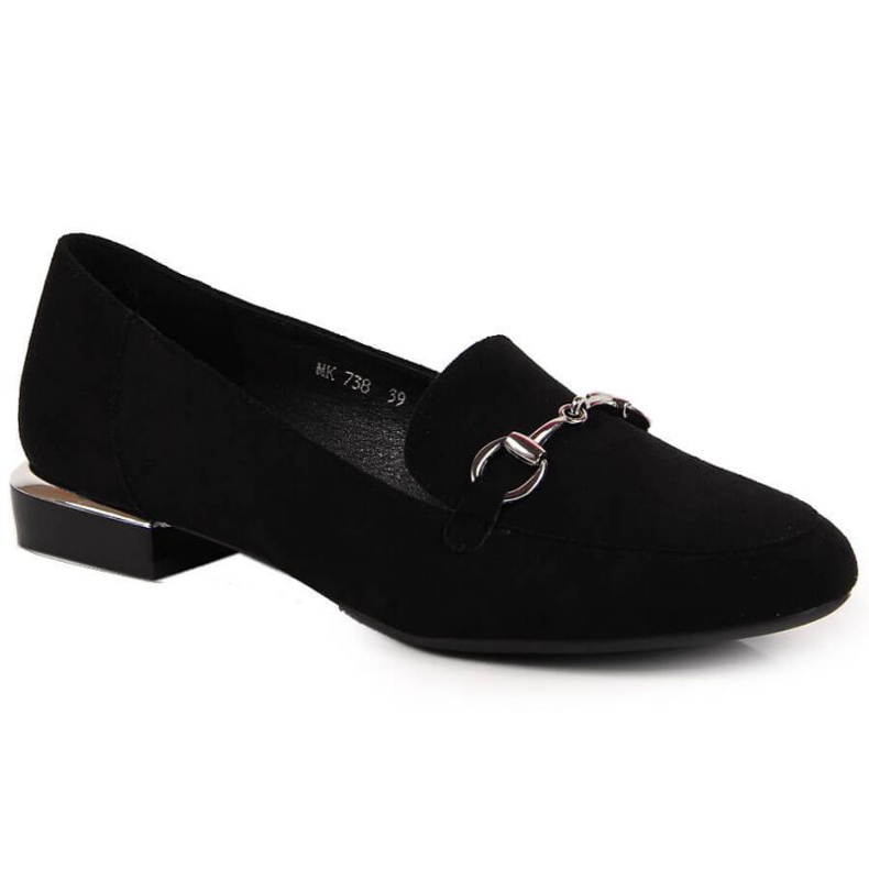 Mocassins noirs avec décoration Sergio Leone W SK360 le noir