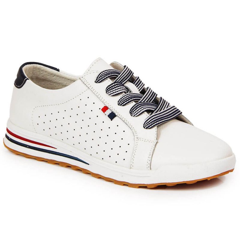 Baskets en cuir Filippo W PAW312 blanc blanche