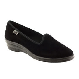 Baskets compensées Befado 262D008 noires