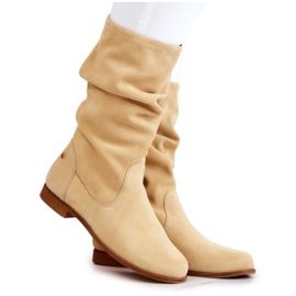 Bottes hautes en Daim pour Femme Maciejka 05057-07 Jaune Bottes hautes en Daim pour Femme Maciejka 05057-07 Jaune