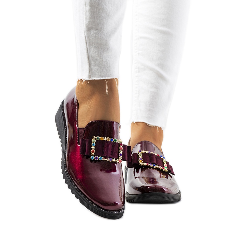 Chaussures Kalma laquées bordeaux rouge Chaussures Kalma laquées bordeaux rouge